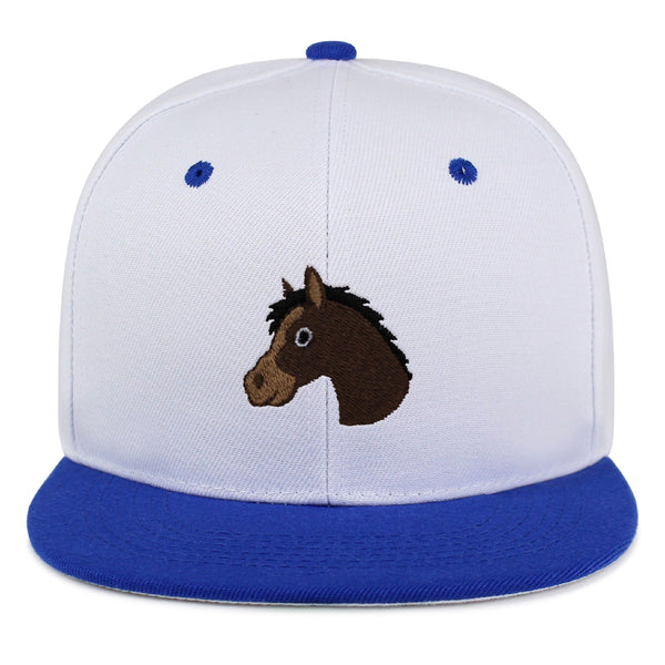 Horse Head Snapback Hat Embroidered Hip-Hop Baseball Cap Cowboy Zoo