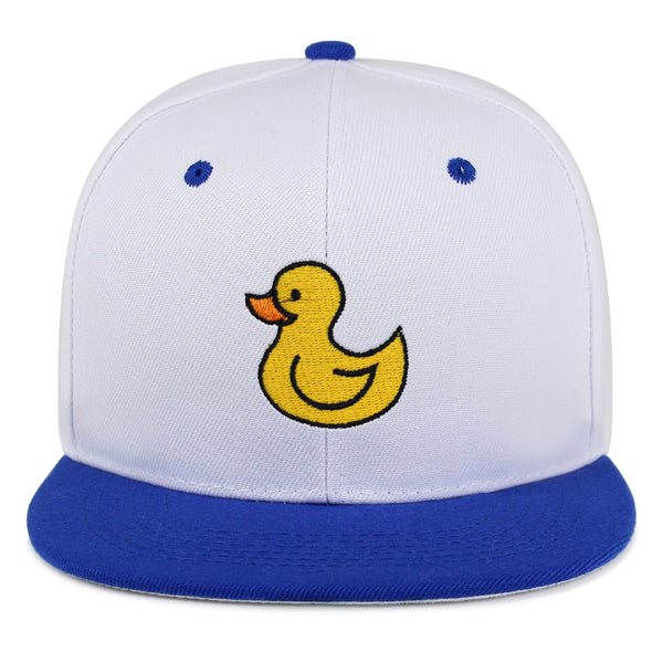 Duck Snapback Hat Embroidered Hip-Hop Baseball Cap Rubberduck Toy