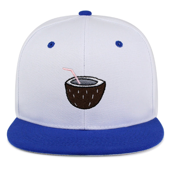 Coconut Snapback Hat Embroidered Hip-Hop Baseball Cap Juice Tree