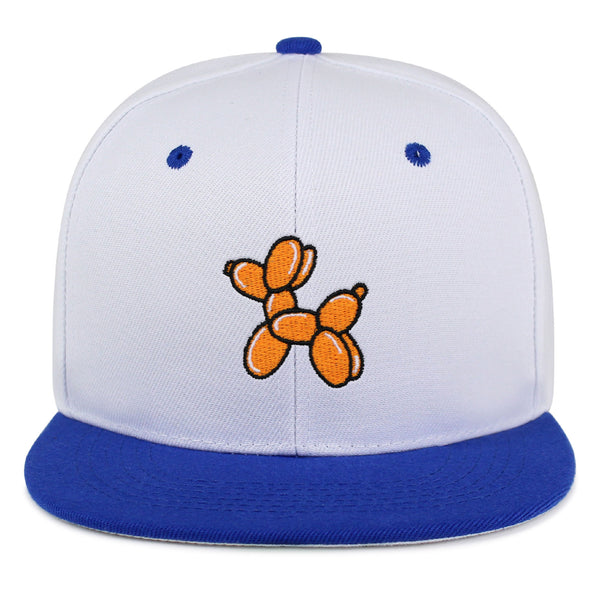 Balloon Dog Snapback Hat Embroidered Hip-Hop Baseball Cap Fun Bar Ballon