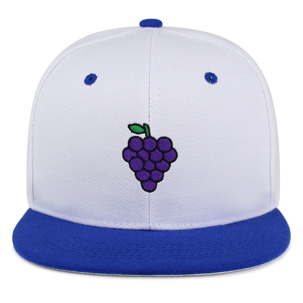 Grapes  Snapback Hat Embroidered Hip-Hop Baseball Cap Fruit