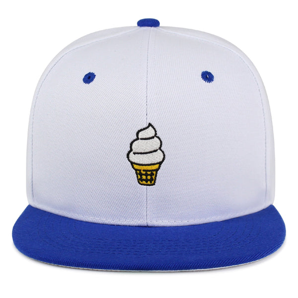 Ice cream Cone Snapback Hat Embroidered Hip-Hop Baseball Cap Cute