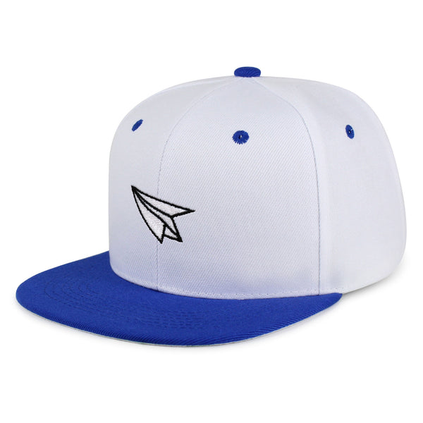 Paper Airplane Snapback Hat Embroidered Hip-Hop Baseball Cap Plane Sky