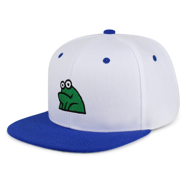 Frog Snapback Hat Embroidered Hip-Hop Baseball Cap Funny