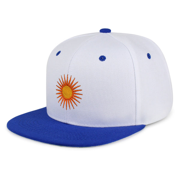 Sun Snapback Hat Embroidered Hip-Hop Baseball Cap Sunny Summer