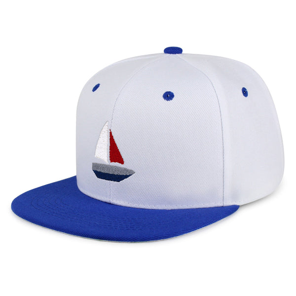 Cute Boat Snapback Hat Embroidered Hip-Hop Baseball Cap Sailor Ocean