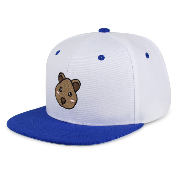 Quokka Face  Snapback Hat Embroidered Hip-Hop Baseball Cap Cute Animal