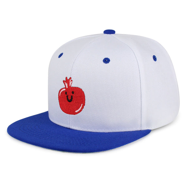 Pomegranate Snapback Hat Embroidered Hip-Hop Baseball Cap Fruit Grenade