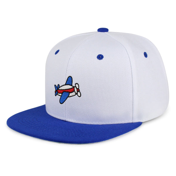 Prop Plane Snapback Hat Embroidered Hip-Hop Baseball Cap Cute