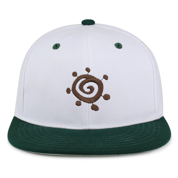 Indian Kokopelli Snapback Hat Embroidered Hip-Hop Baseball Cap Traditional Symbol