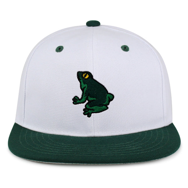 Frog Snapback Hat Embroidered Hip-Hop Baseball Cap Pond