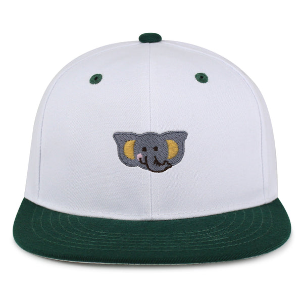 Elephant Snapback Hat Embroidered Hip-Hop Baseball Cap Zoo