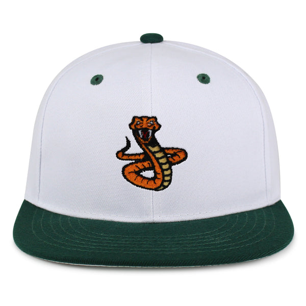 Rattlesnake Snapback Hat Embroidered Hip-Hop Baseball Cap Snake