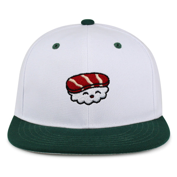 Sushi Snapback Hat Embroidered Hip-Hop Baseball Cap Sashimi Japanese