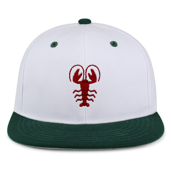 Lobster Snapback Hat Embroidered Hip-Hop Baseball Cap Shellfish Foodie