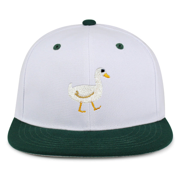 Duck Snapback Hat Embroidered Hip-Hop Baseball Cap Bird Lake