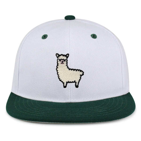 Alpaca Snapback Hat Embroidered Hip-Hop Baseball Cap Peru Peruvian