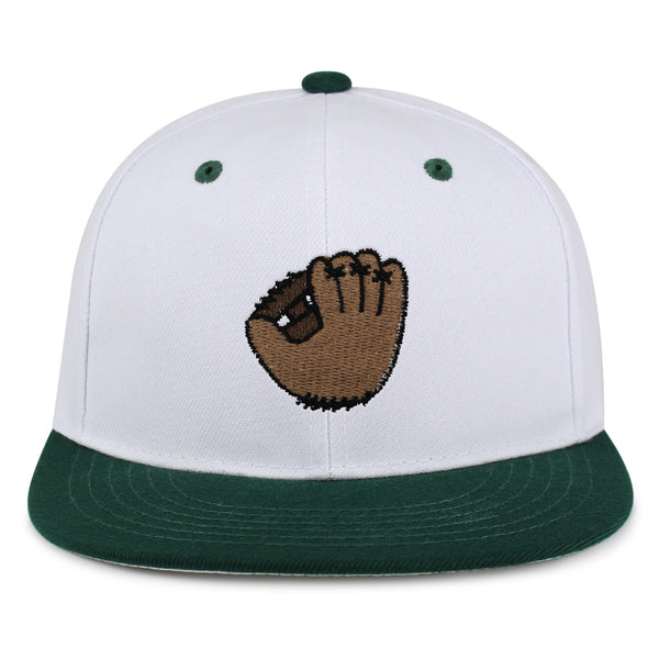 Baseball Glove Snapback Hat Embroidered Hip-Hop Baseball Cap Baseball Game Sports Fan