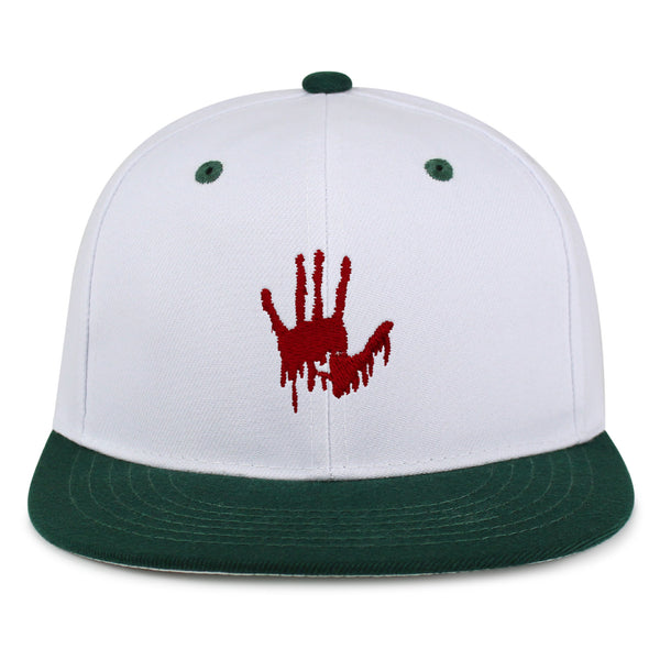 Bloody Hand Snapback Hat Embroidered Hip-Hop Baseball Cap Horror