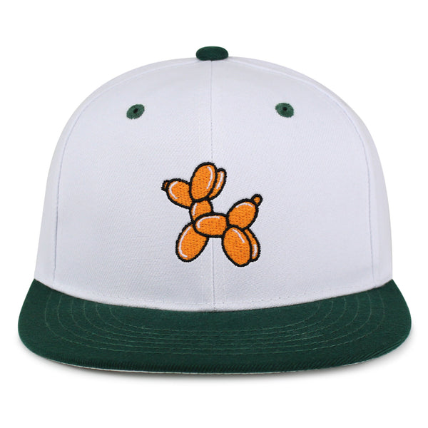 Balloon Dog Snapback Hat Embroidered Hip-Hop Baseball Cap Fun Bar Ballon