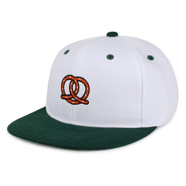 Pretzel Snapback Hat Embroidered Hip-Hop Baseball Cap Snack