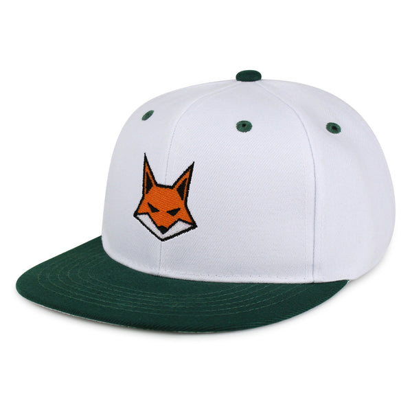 Fox Face Snapback Hat Embroidered Hip-Hop Baseball Cap Wild Animal