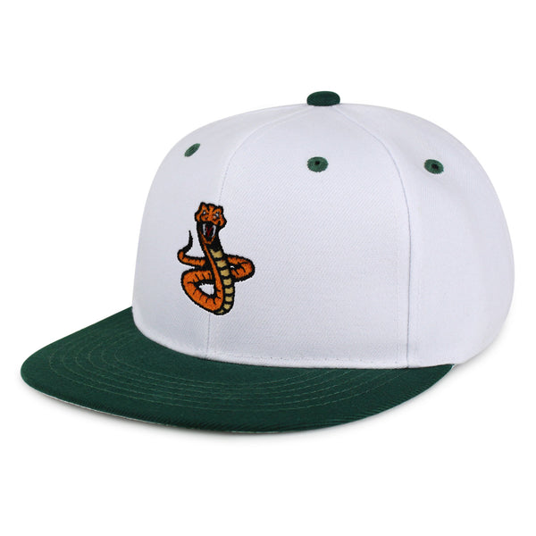 Rattlesnake Snapback Hat Embroidered Hip-Hop Baseball Cap Snake