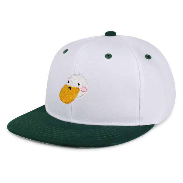 Duck Snapback Hat Embroidered Hip-Hop Baseball Cap Zoo Bird