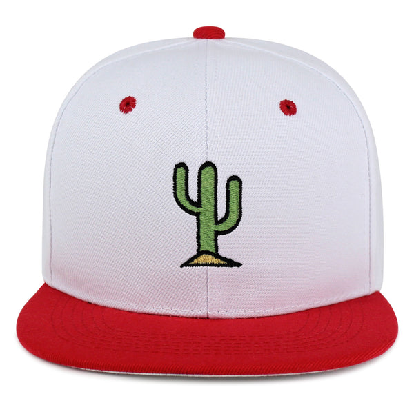 Cactus Snapback Hat Embroidered Hip-Hop Baseball Cap Desert Hot