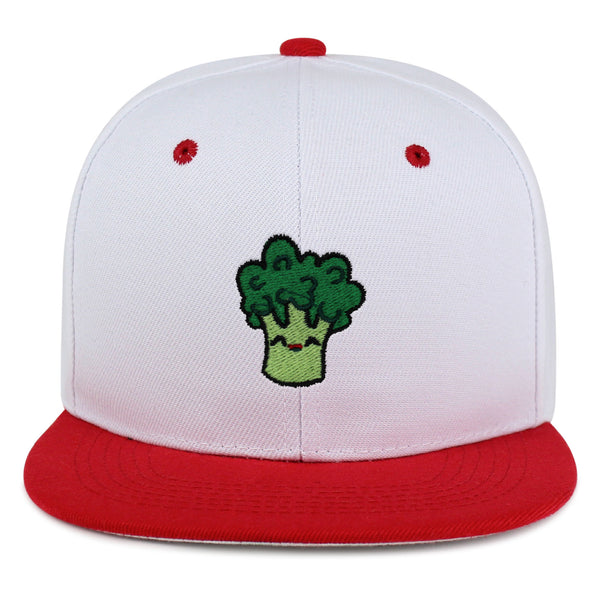 Broccoli Snapback Hat Embroidered Hip-Hop Baseball Cap Vegan Vegetable