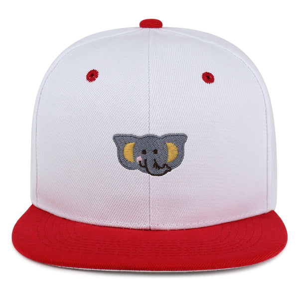 Elephant Snapback Hat Embroidered Hip-Hop Baseball Cap Zoo