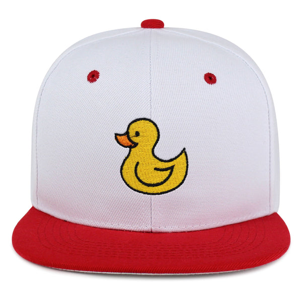 Duck Snapback Hat Embroidered Hip-Hop Baseball Cap Rubberduck Toy