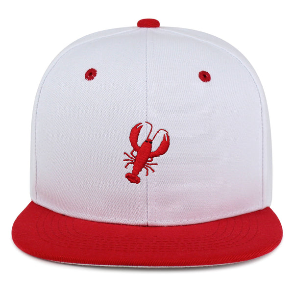 Lobster Snapback Hat Embroidered Hip-Hop Baseball Cap Seafood