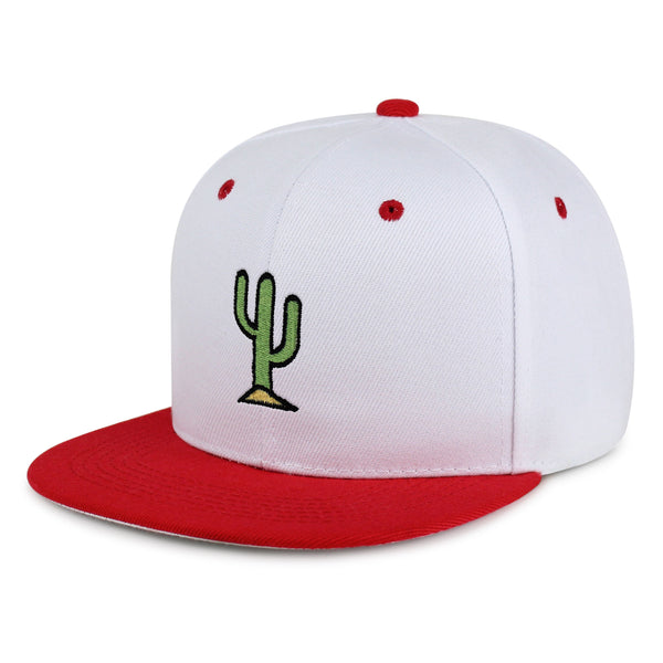 Cactus Snapback Hat Embroidered Hip-Hop Baseball Cap Desert Hot