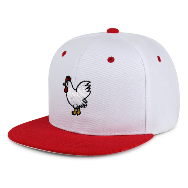 Chicken Snapback Hat Embroidered Hip-Hop Baseball Cap Chick Fried