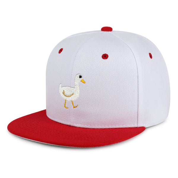 Duck Snapback Hat Embroidered Hip-Hop Baseball Cap Bird Lake