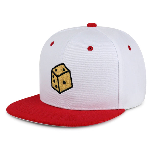 Dice Snapback Hat Embroidered Hip-Hop Baseball Cap Cute Board Game