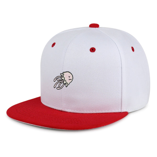 Jellyfish Snapback Hat Embroidered Hip-Hop Baseball Cap Fish Nature