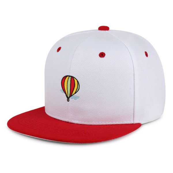Hot Air Ballon Snapback Hat Embroidered Hip-Hop Baseball Cap Travel Sky