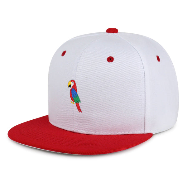 Parrot Snapback Hat Embroidered Hip-Hop Baseball Cap Bird Animal