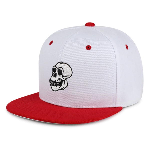 Gorilla Skull Snapback Hat Embroidered Hip-Hop Baseball Cap Skelton