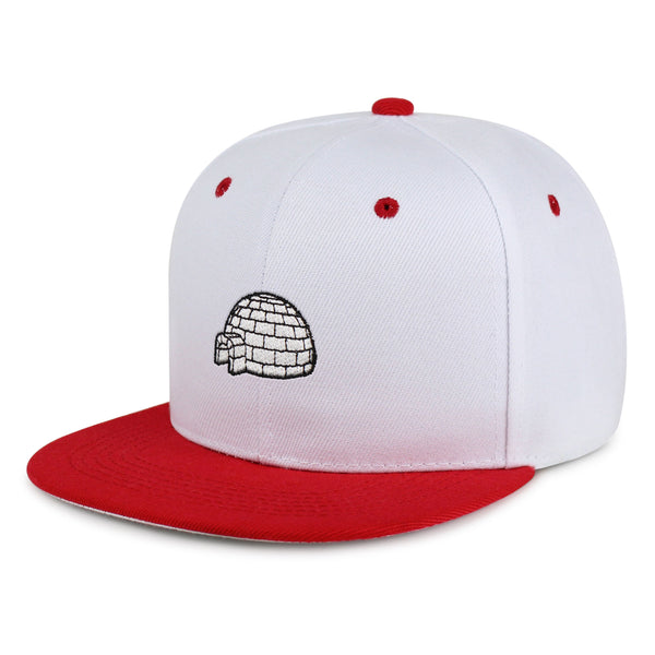 Igloo Snapback Hat Embroidered Hip-Hop Baseball Cap Winter