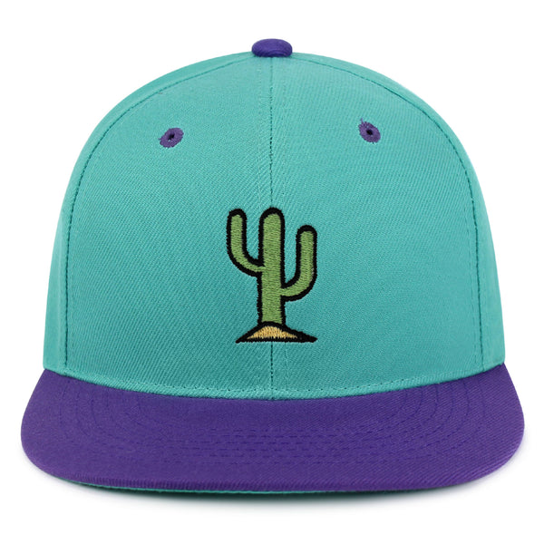 Cactus Snapback Hat Embroidered Hip-Hop Baseball Cap Desert Hot