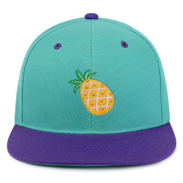 Papaya Fruit Snapback Hat Embroidered Hip-Hop Baseball Cap Pineapple