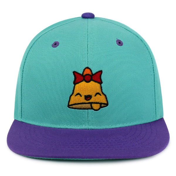 Bell Snapback Hat Embroidered Hip-Hop Baseball Cap Church Yellow