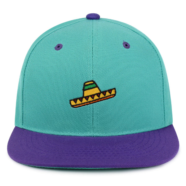 Mexican Hat Snapback Hat Embroidered Hip-Hop Baseball Cap Mexico Cowboy