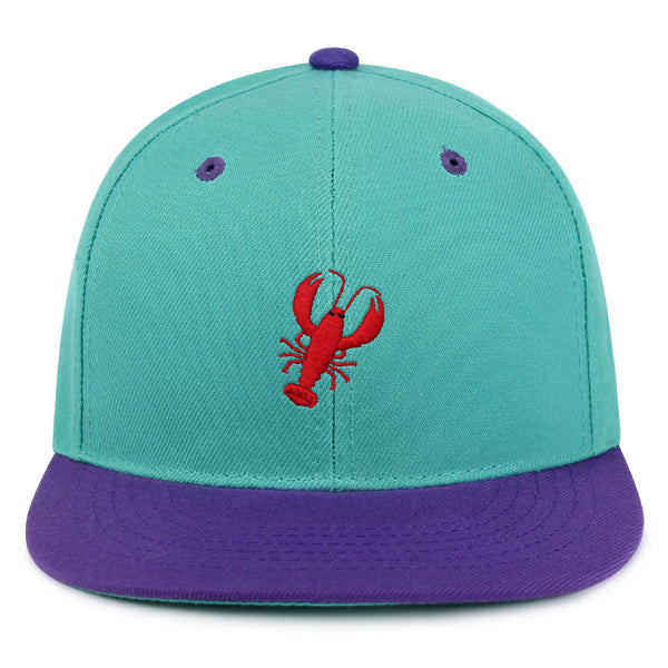 Lobster Snapback Hat Embroidered Hip-Hop Baseball Cap Seafood