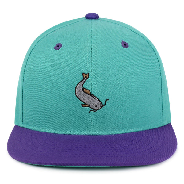 Catfish  Snapback Hat Embroidered Hip-Hop Baseball Cap Seafood