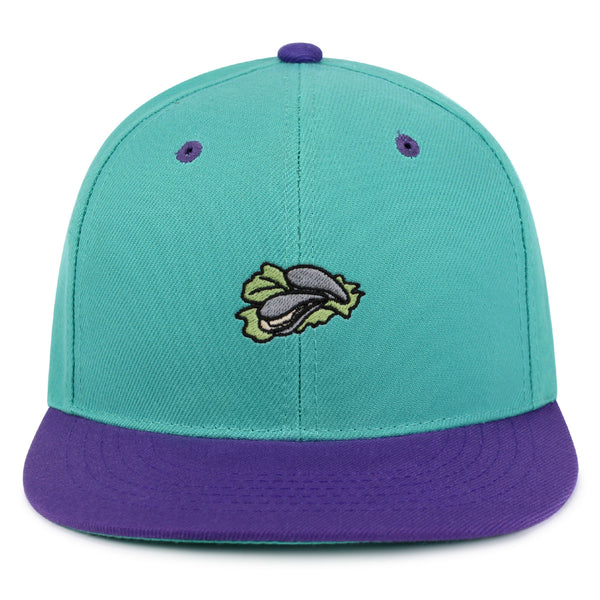 Oyster  Snapback Hat Embroidered Hip-Hop Baseball Cap Seafood