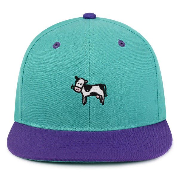 Cow  Snapback Hat Embroidered Hip-Hop Baseball Cap Cute